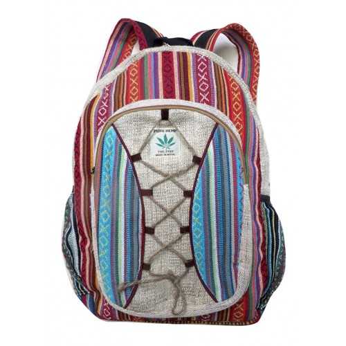 Handmade Himalayan Hemp Backpack